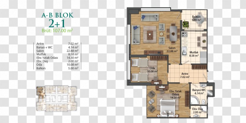 Eval Park Istanbul Apartment Real Estate Project Floor Plan - Room - Print Ready Gym Poster Transparent PNG