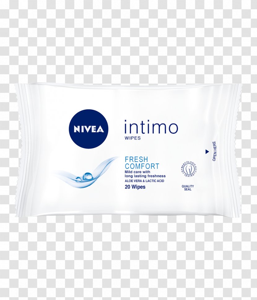 Nivea Intimo Fresh Intimate Cleansing Wipes 20 Pc Brands Polyester Repair Tape 75mm X 1.5m Blue Cleanser Face - Material - Care Center Transparent PNG