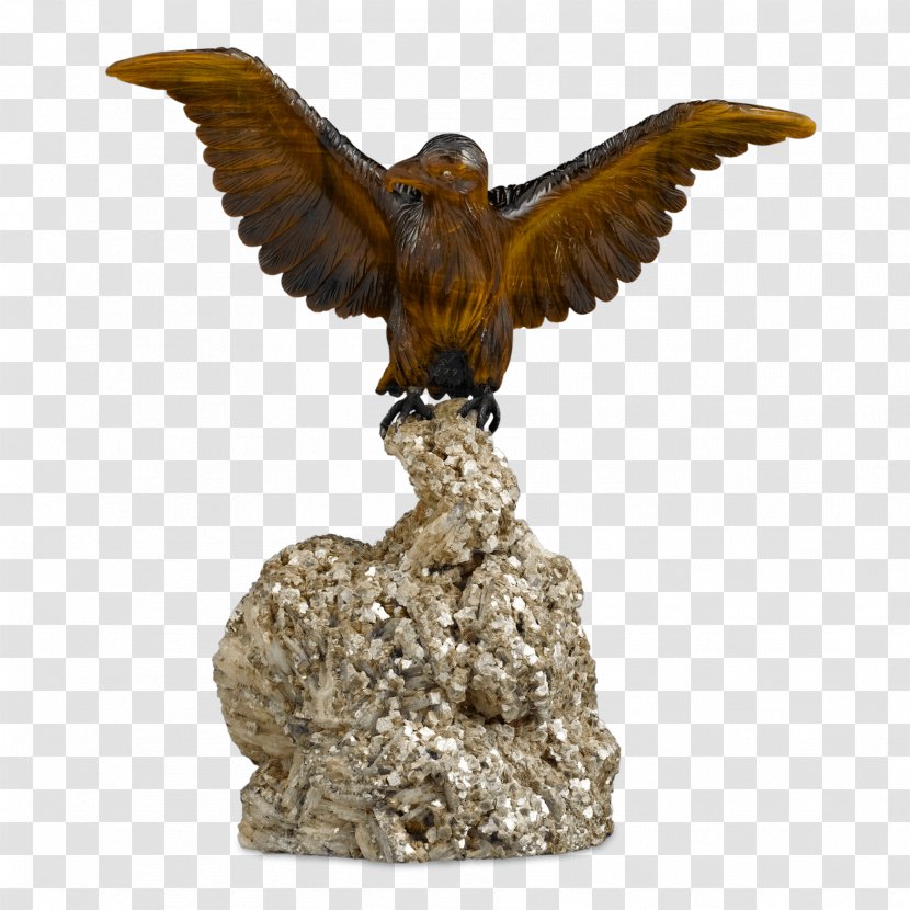 Tiger's Eye Sculpture Figurine Cat - Bird Of Prey - Tiger Transparent PNG