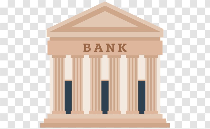 Bank Credit Debt Consolidation Icon - Facade - Building Transparent PNG