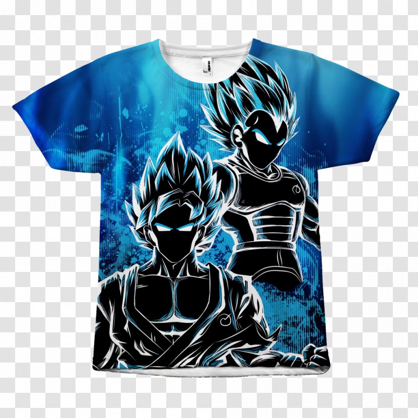 Vegeta Goku Krillin Gohan Trunks - Super Saiyan - T-shirt 3d Transparent PNG