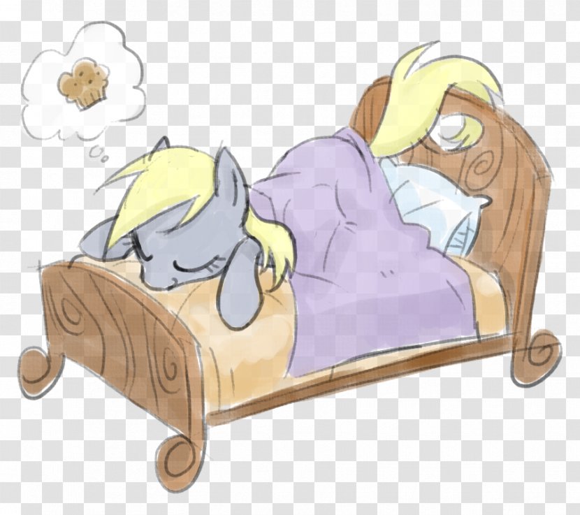 Pony Horse Cots Cuteness Cartoon - Infant Bed Transparent PNG