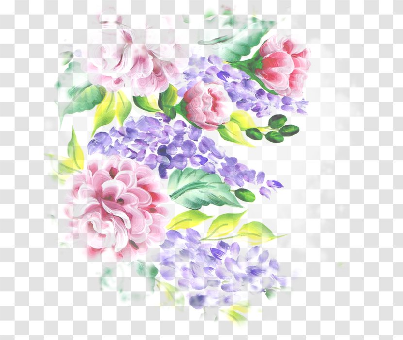 Floral Design Watercolor Painting Drawing Transparent PNG