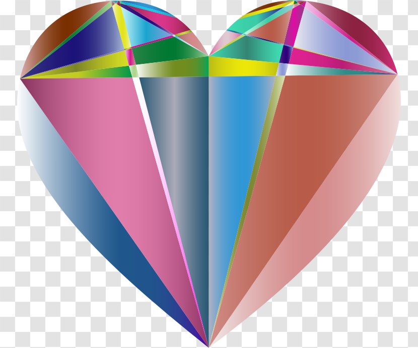 Line Circle Triangle - Heart - Geomatric Transparent PNG