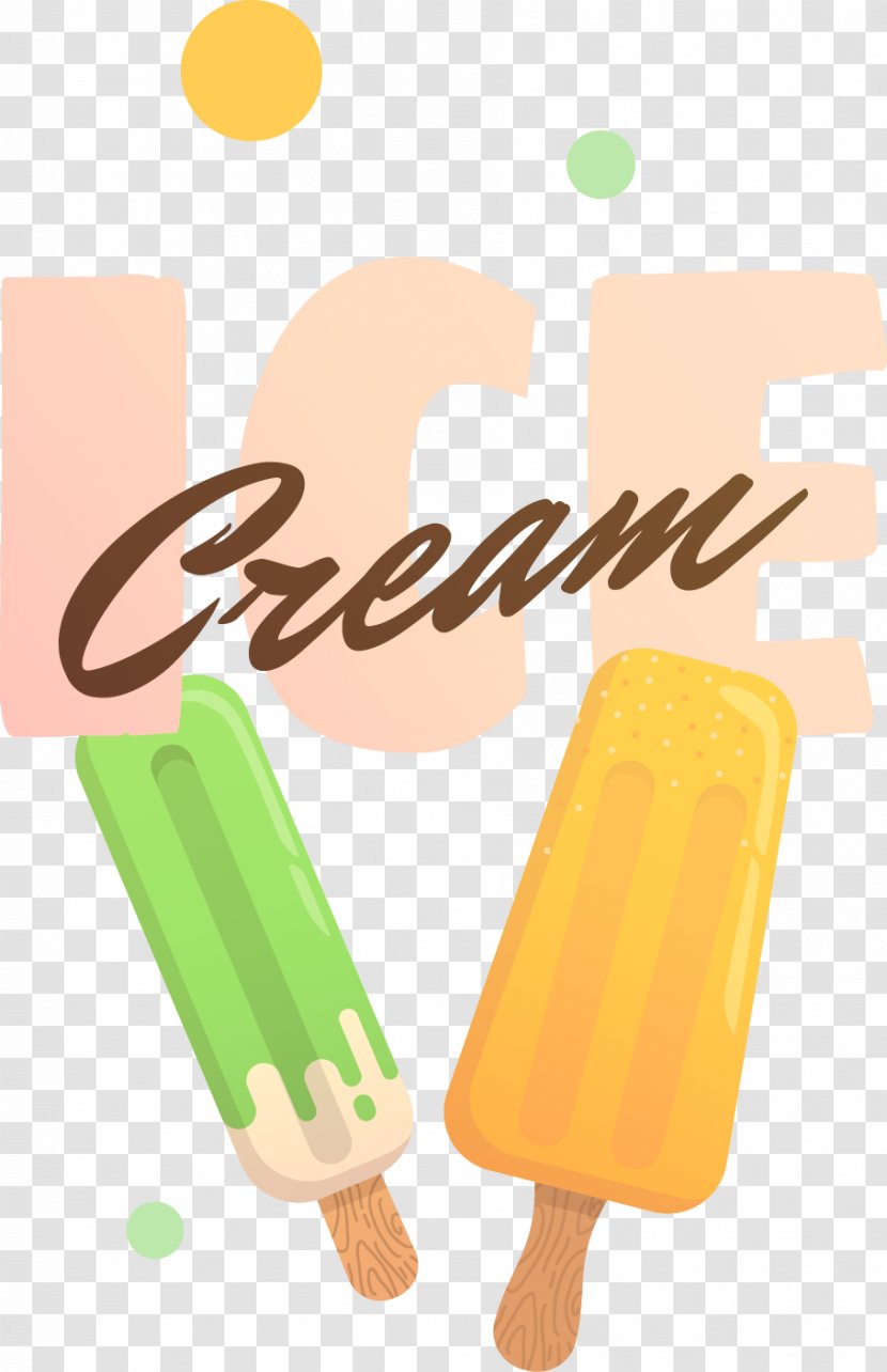 Ice Cream Cone Strawberry - Cartoon Transparent PNG