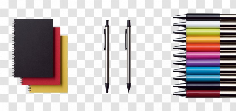 Pen Notebook Stationery Gratis - Rectangle - And Transparent PNG