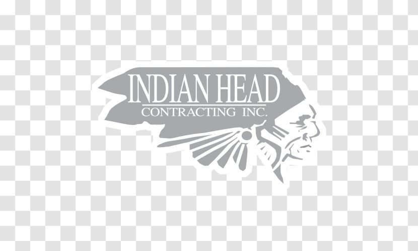 Logo Brand Font - White - Indian Warrior Transparent PNG