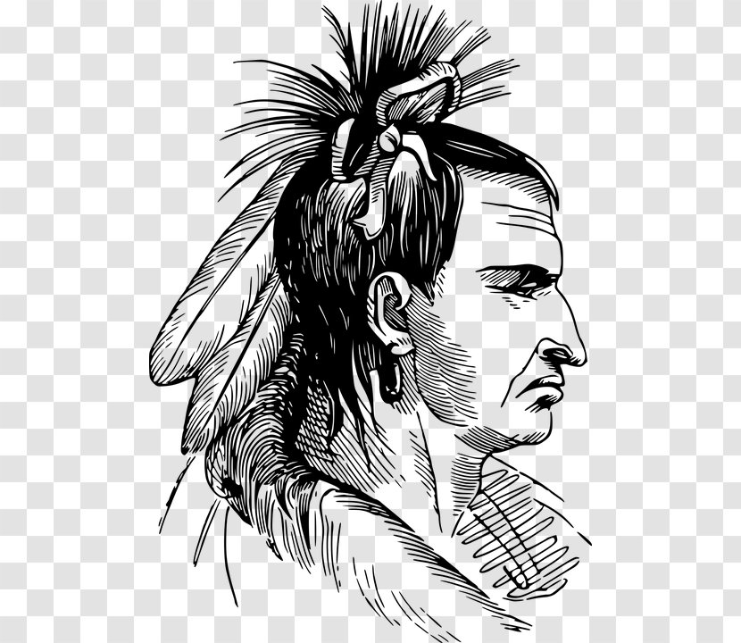 American Indian Wars Native Americans In The United States Indigenous Peoples Of Americas Mascot Controversy - Silhouette Transparent PNG