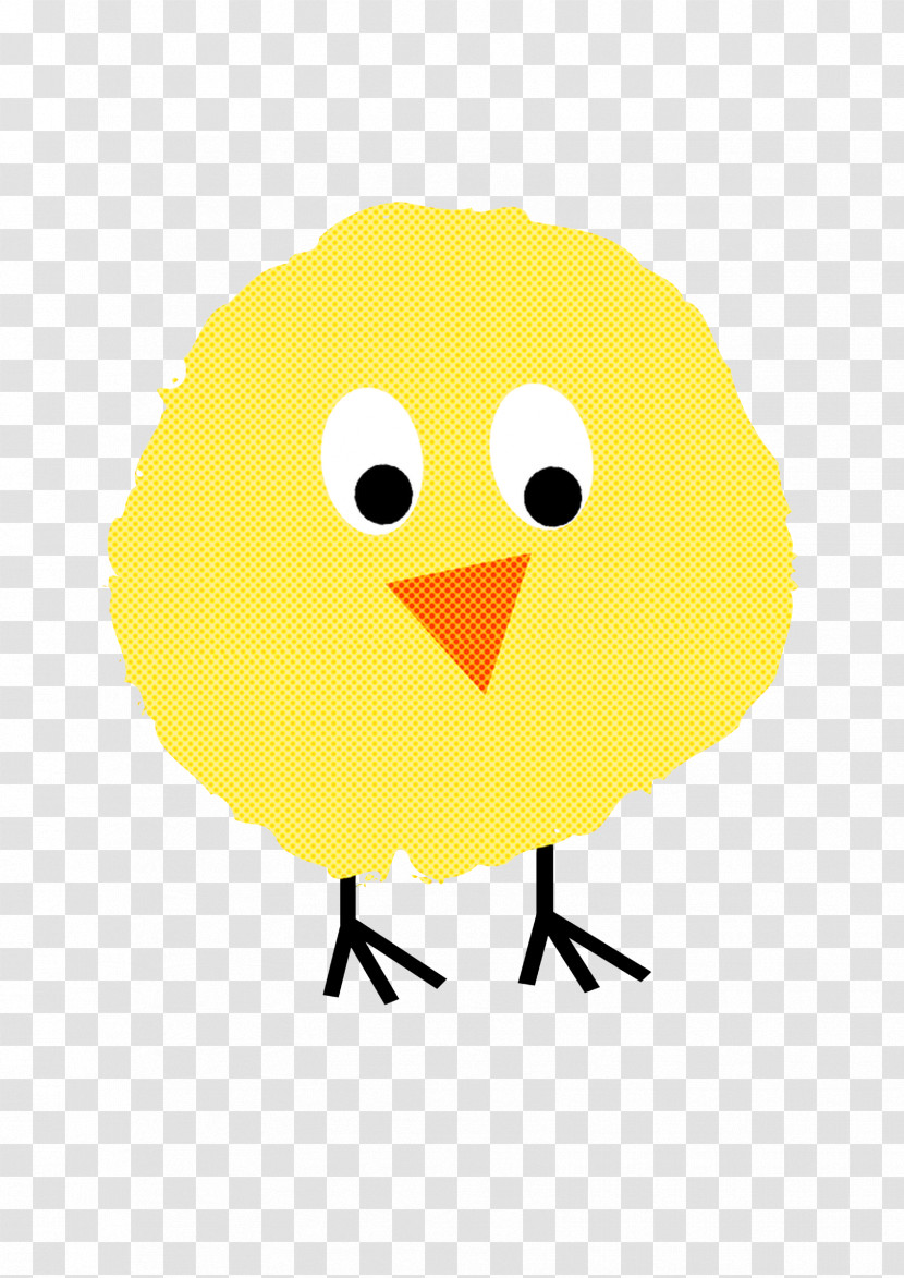 Birds Chicken Cartoon Yellow Beak Transparent PNG
