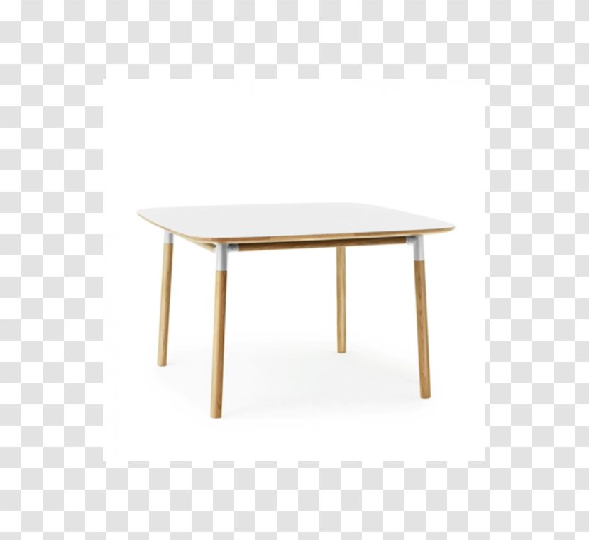 Table Normann Copenhagen White Oak Matbord Chair - Oval Transparent PNG