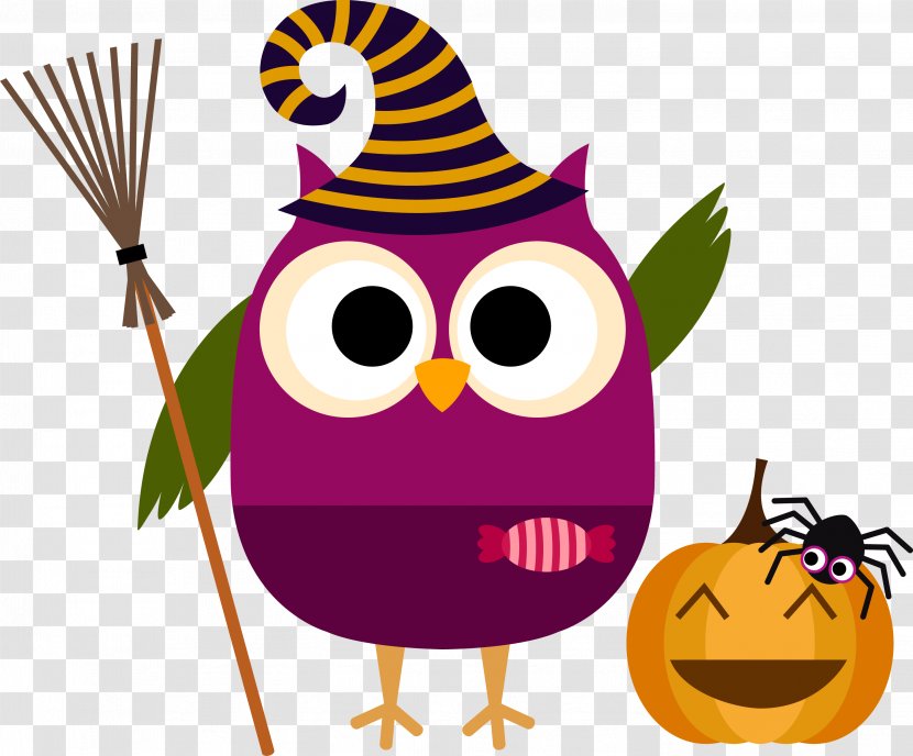 New York's Village Halloween Parade Costume Clip Art - Smile - Owls Transparent PNG
