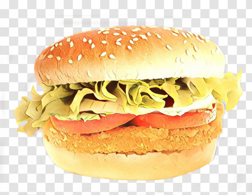 Junk Food Cartoon - Bacon Sandwich Appetizer Transparent PNG