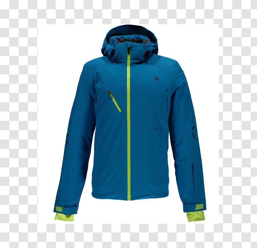 Spyder Ski Suit Jacket Skiing Clothing - Hoodie Transparent PNG