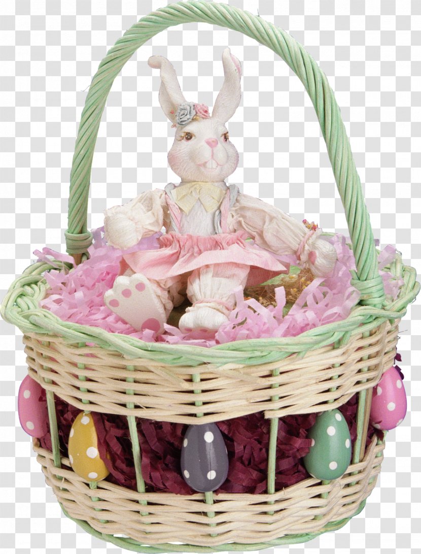Easter Bunny Basket - Gift Transparent PNG