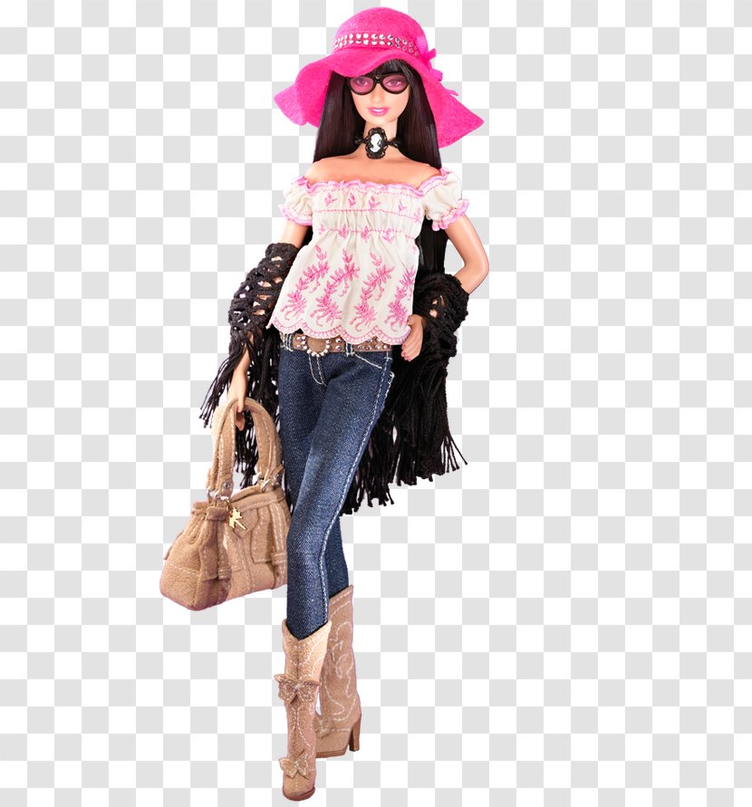 Anna Sui Boho Barbie Doll Designer Boho-chic And Ken As Arwen Aragorn In The Lord Of Rings - Bohemian Style Transparent PNG