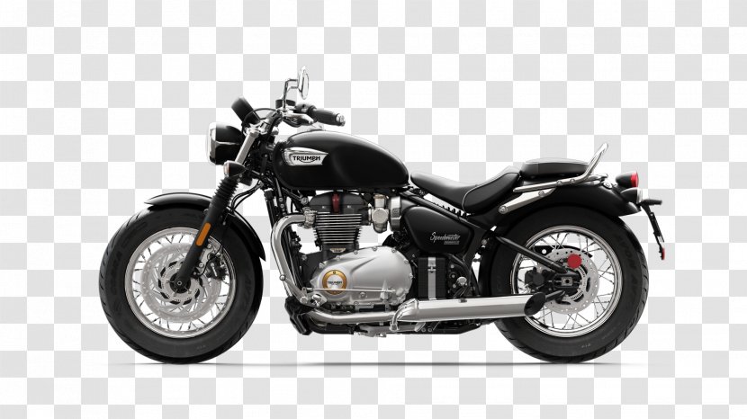 Triumph Motorcycles Ltd Bonneville Bobber Salt Flats Speedmaster - Automotive Exhaust - Motorcycle Transparent PNG