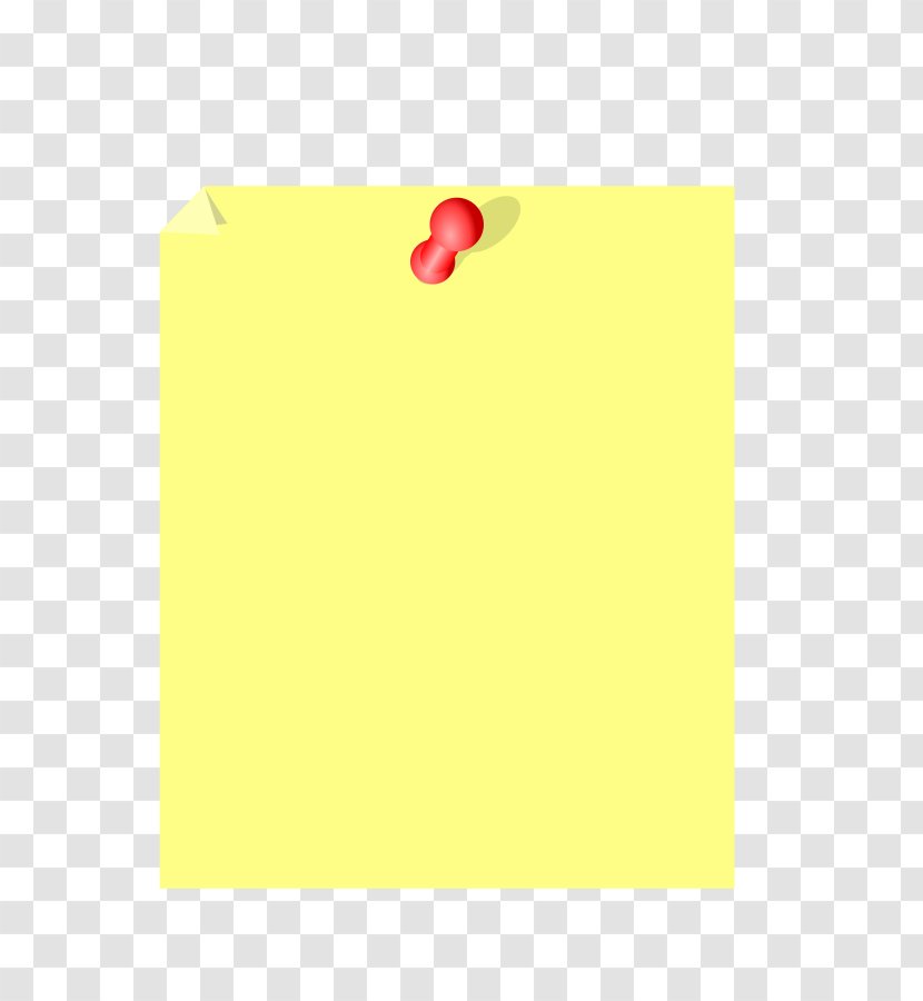 Paper Post-it Note Yellow Font Pattern - Area - Sticky Transparent PNG