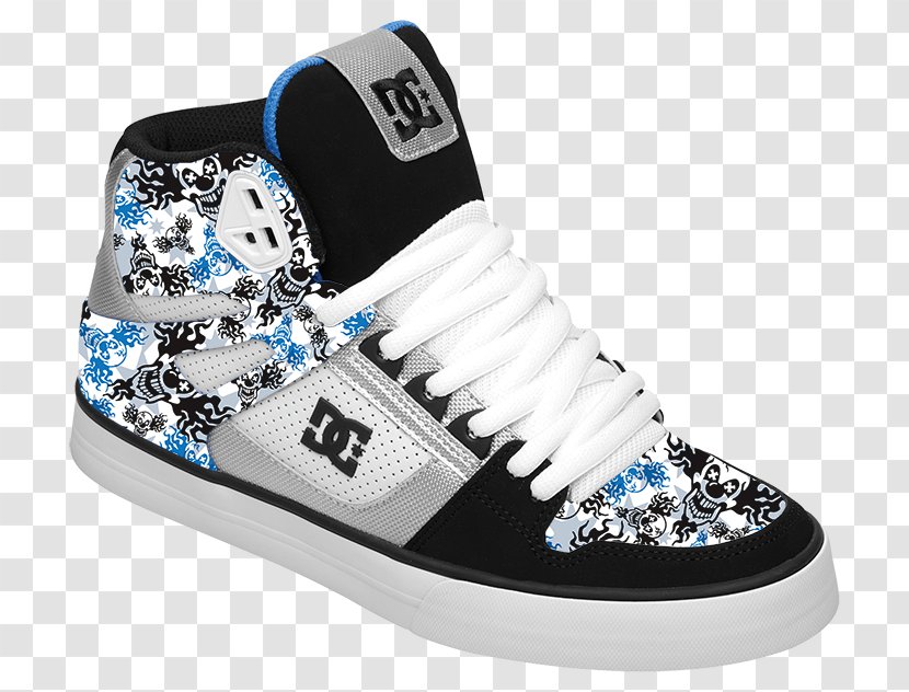 Skate Shoe Sneakers DC Shoes Vans - Walking - Electric Blue Transparent PNG