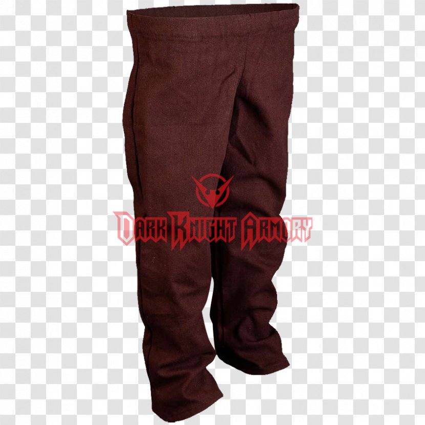 Pants Maroon - Child Pant Transparent PNG