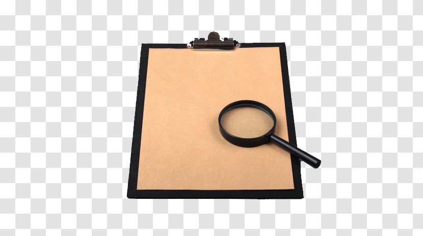 Paper Magnifying Glass - Magnification - And Board Transparent PNG