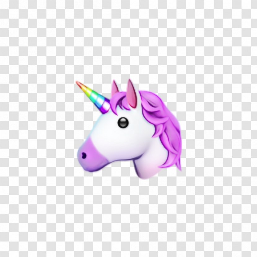 Emoji Iphone Unicorn - Snout - Mane Transparent PNG
