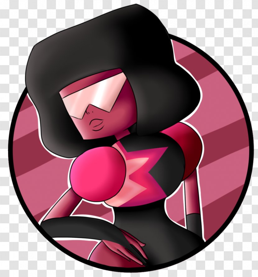 Garnet Pearl Drawing Gemstone Cartoon - Pink Transparent PNG