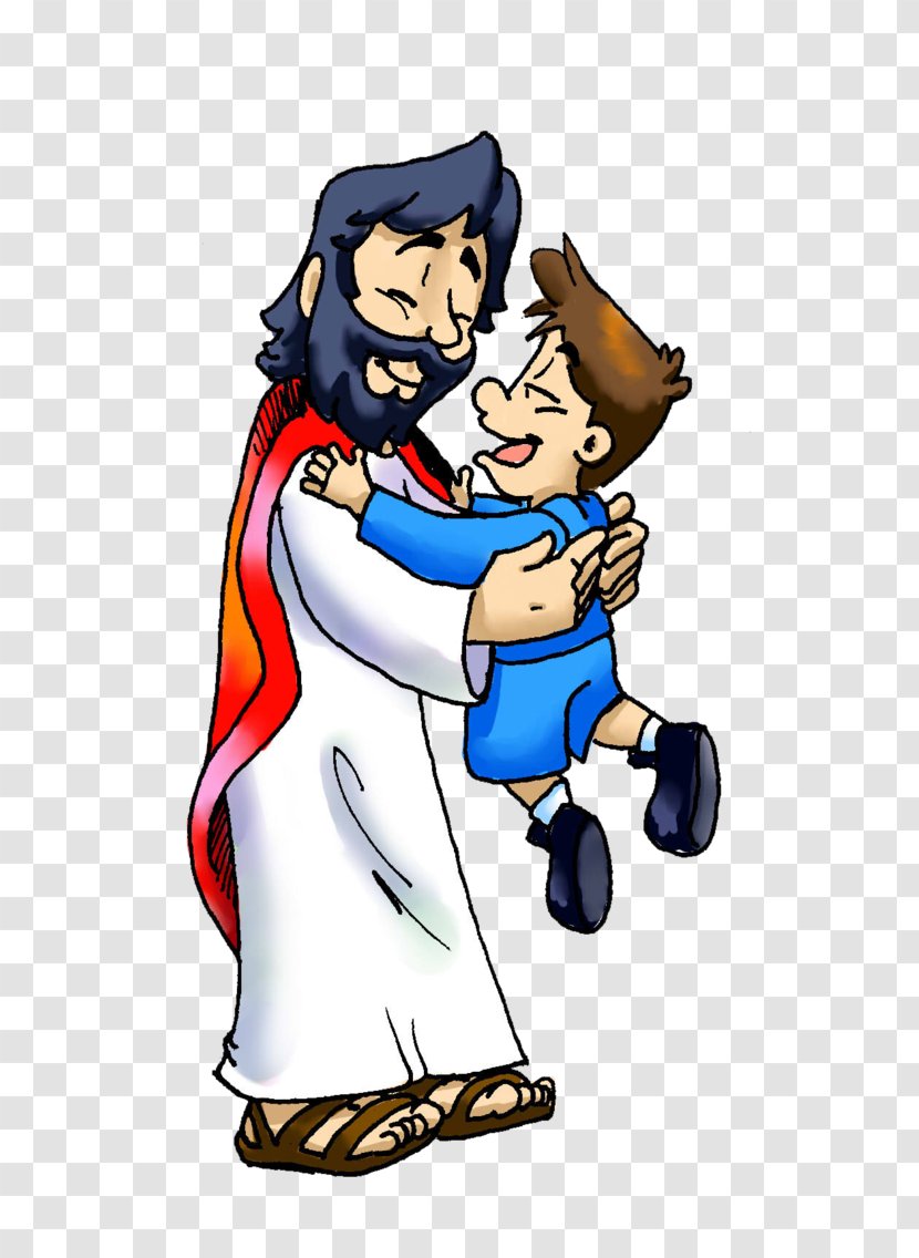 Human Behavior Male Clip Art - Fictional Character - Jesus Love Transparent PNG