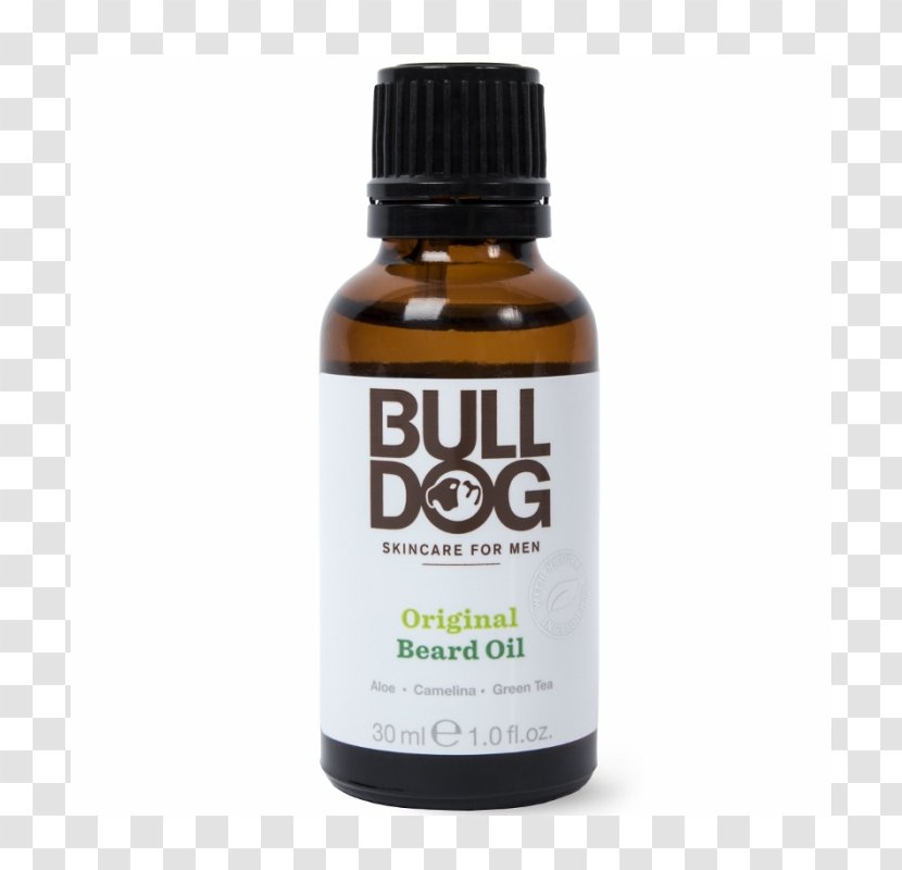 Bulldog Original Beard Oil - Cleanser Transparent PNG
