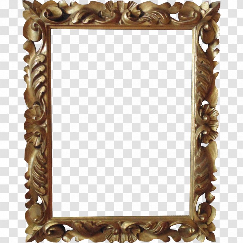 Picture Frames Painting Wood Carving Mirror Transparent PNG