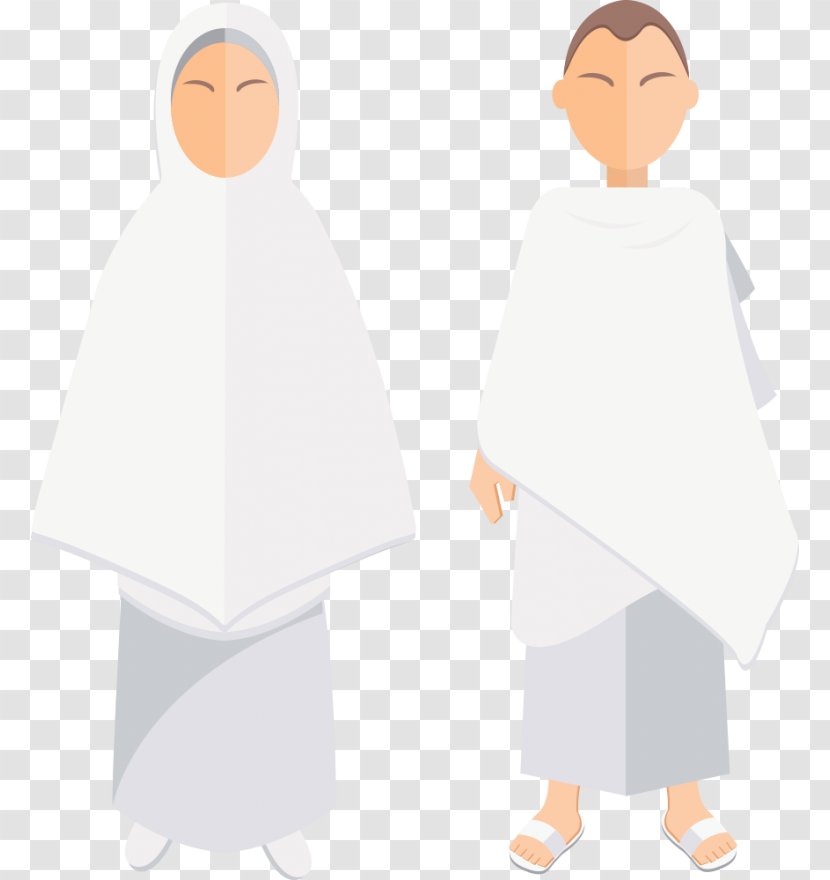 Ihram Clothing Textile Outerwear - Cartoon - Tree Transparent PNG