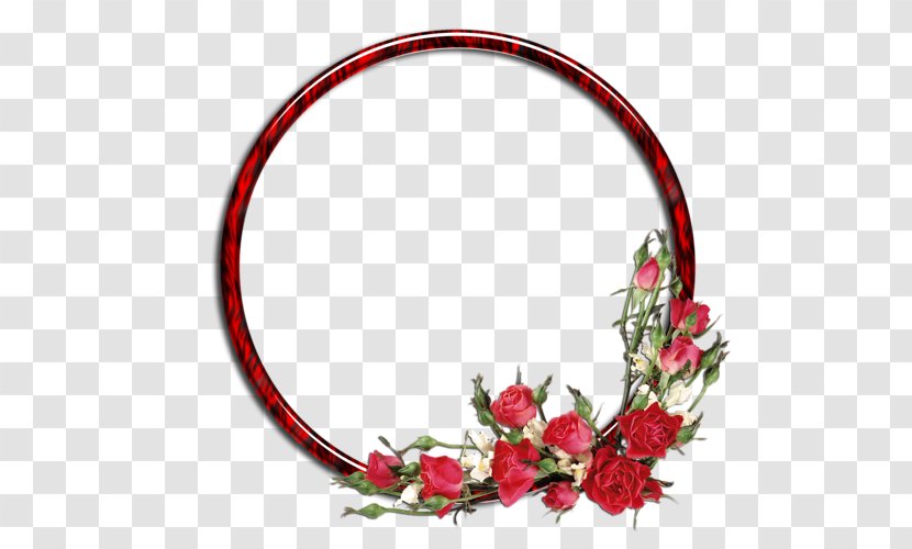 Rose Flower Clip Art - Floristry - Oval Frame Transparent PNG