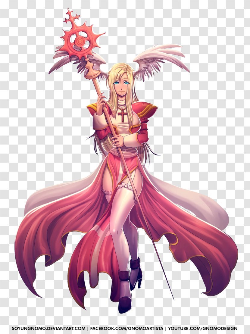 The High Priestess Ragnarok Online Illustration Image - Flower - Brave Transparent PNG