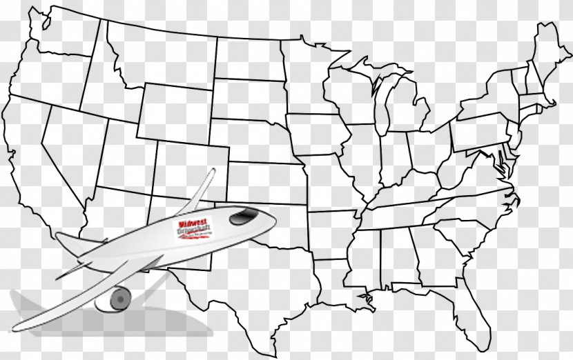 United States Blank Map World Geography Transparent PNG