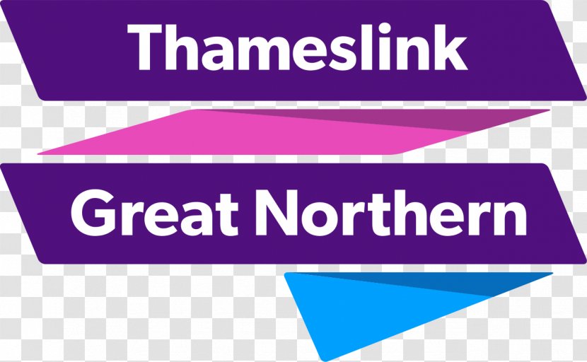 Thameslink And Great Northern Route Train Southern - Magenta Transparent PNG