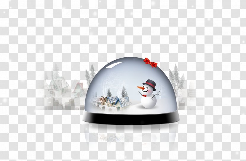 Crystal Ball Snow - Glass - Color Hazy Transparent PNG