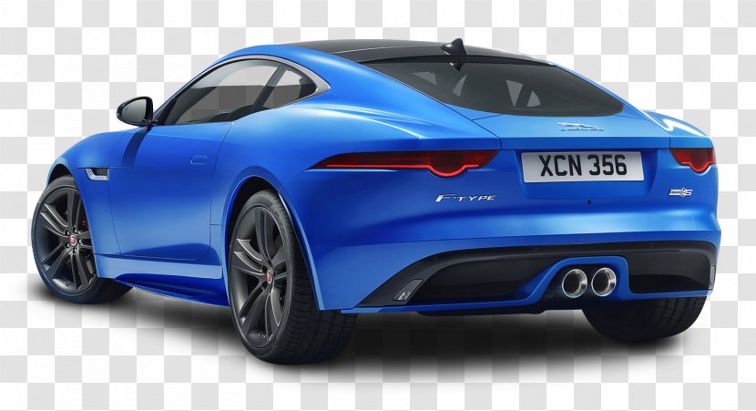2016 Jaguar F-TYPE 2017 2014 United Kingdom - Xjr15 - Blue F TYPE Back View Car Transparent PNG