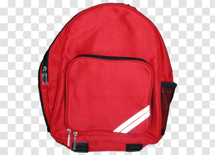 Bag Backpack - Red - School Transparent PNG