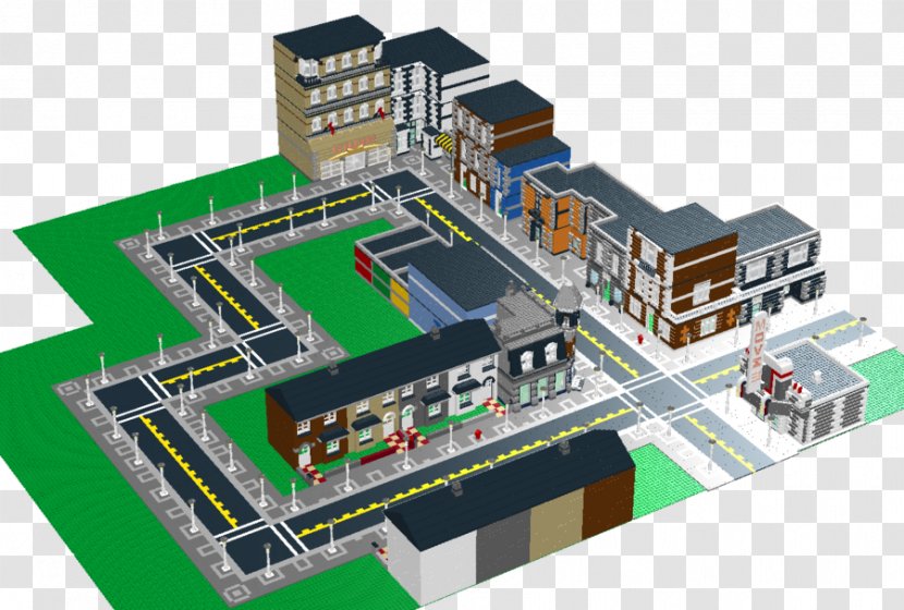 Lego City Modular Buildings Town - Urban Design - House Transparent PNG