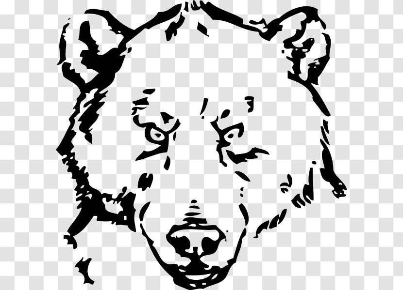 American Black Bear Polar Drawing Clip Art - Heart - Claw Scratch Transparent PNG