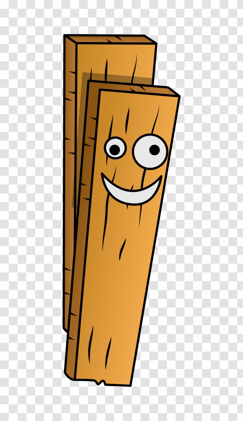 Cartoon Wood Plank - Lumber Transparent PNG