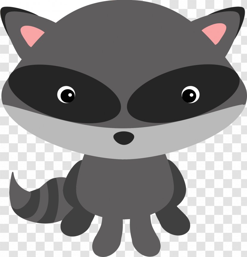 Raccoon T-shirt Woodland Animal Clip Art - Child - Fantasy Grey Fox Transparent PNG