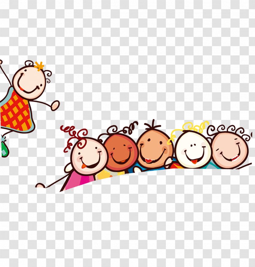 Child Smiley Cartoon - Happiness - Painted Transparent PNG