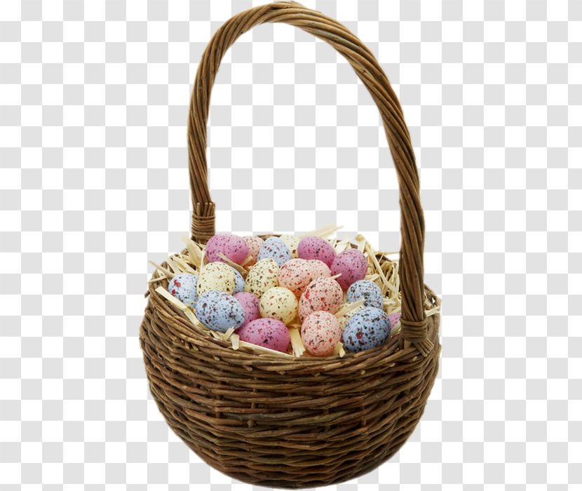 Easter Egg Bunny Image - Wicker - Food Gift Baskets Transparent PNG