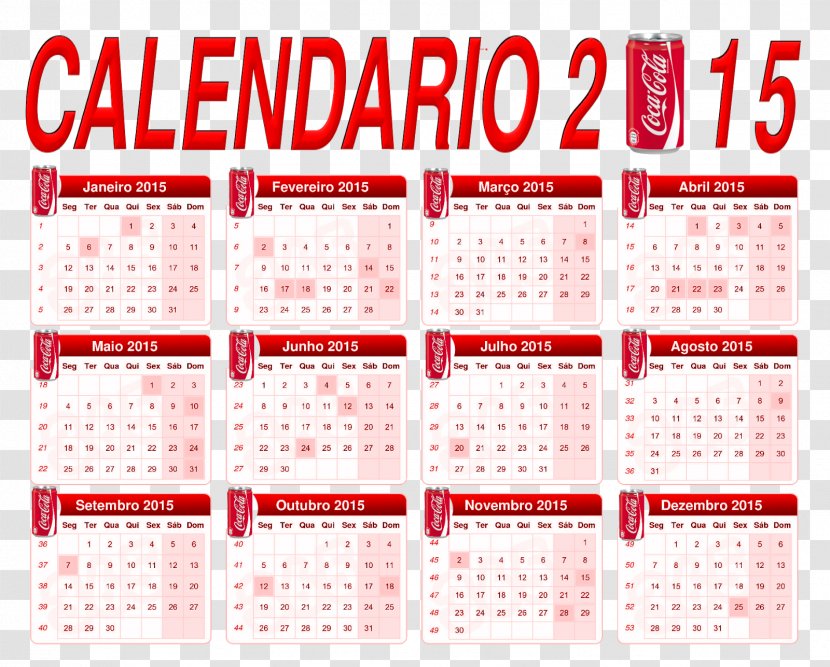 Calendar Line Point Pattern - Coca Transparent PNG