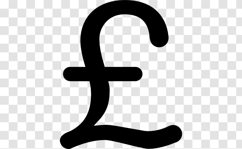 Pound Sign Sterling Currency Symbol - Area Transparent PNG