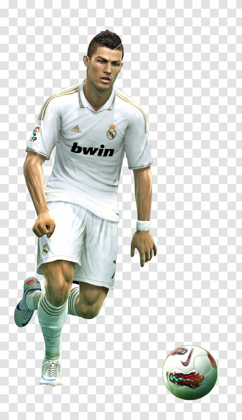 Cristiano Ronaldo Pro Evolution Soccer 2013 2012 Real Madrid C.F. 2011 - Uniform Transparent PNG