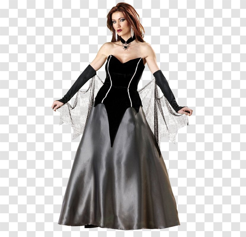 Costume Party Dress Bride Halloween - Silhouette Transparent PNG
