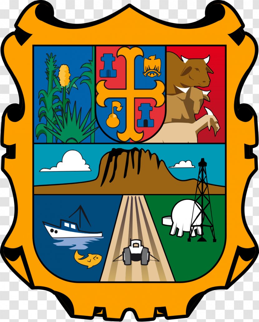 Tamaulipas Campeche Coat Of Arms Mexico State Flags - Flag Transparent PNG