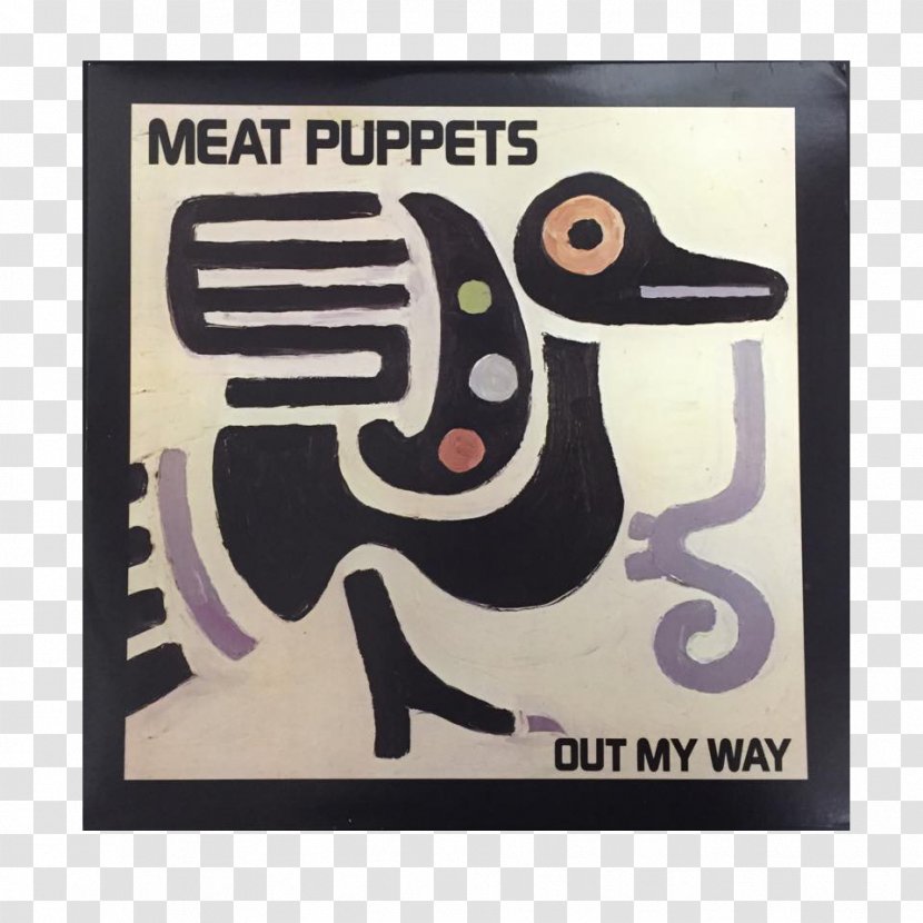 T-shirt Out My Way Meat Puppets Phonograph Record LP - Frame Transparent PNG