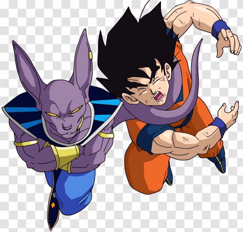 Beerus Goku Baby Shenron Trunks - Silhouette Transparent PNG